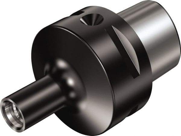 Sandvik Coromant - C5 Taper Shank 24.4mm Hole End Mill Holder/Adapter - 2.0866" Projection, Through-Spindle & Through-Bore Coolant - Exact Industrial Supply
