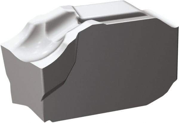 Sandvik Coromant - QDG CO H13A Grade, 0.1181" Cutting Width, Carbide Cutoff Insert - 0.0039" Cnr Rad - Industrial Tool & Supply