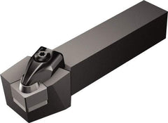 Sandvik Coromant - CCRNR/L, Left Hand Cut, 15° Lead Angle, 25.4mm Shank Height x 25.4mm Shank Width, Negative Rake Indexable Turning Toolholder - 152.4mm OAL, CNGN 12 07 08, CNG 452 Insert Compatibility, Series T-Max - Industrial Tool & Supply