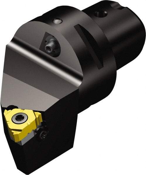 Sandvik Coromant - Insert Style 266.RG-16.., 65mm Head Length, Right Hand Cut, External/External Modular Threading Cutting Unit Head - System Size C5, 26mm Center to Cutting Edge, Series CoroThread 266 - Industrial Tool & Supply