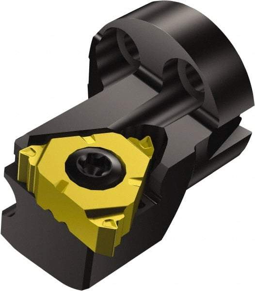 Sandvik Coromant - Insert Style SL-266R/LFG, 25mm Head Length, Left Hand Cut, External Modular Threading Cutting Unit Head - System Size 25, 17mm Center to Cutting Edge, Series CoroThread 266 - Industrial Tool & Supply