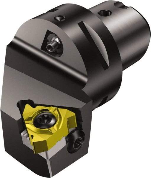 Sandvik Coromant - Insert Style 266.RG-22.., 60mm Head Length, Right Hand Cut, External/External Modular Threading Cutting Unit Head - System Size C5, 35mm Center to Cutting Edge, Series CoroThread 266 - Industrial Tool & Supply