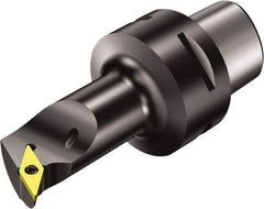 Sandvik Coromant - Right Hand Cut, Size C4, VBMT 11 02 04 & VBMT 2(1.5)1 Insert Compatiblity, Internal Modular Turning & Profiling Cutting Unit Head - 13mm Ctr to Cutting Edge, 70mm Head Length, Through Coolant, Series CoroTurn 107 - Industrial Tool & Supply
