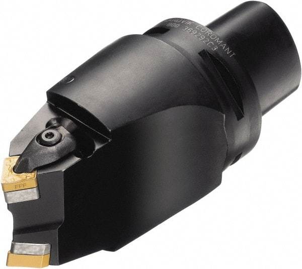 Sandvik Coromant - Cx-T-DC, Left Hand Cut, 50° Lead Angle, Negative Rake Indexable Turning Toolholder - 145mm OAL, CNMG 432, DNMG 442 Insert Compatibility, Series CoroPlex TT - Industrial Tool & Supply