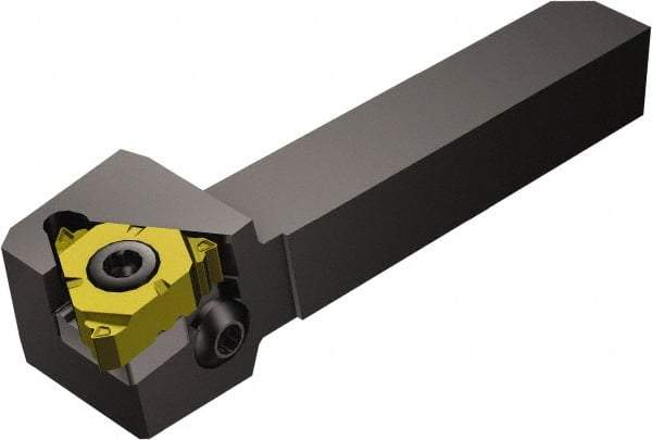 Sandvik Coromant - External Thread, Right Hand Cut, 12mm Shank Width x 12mm Shank Height Indexable Threading Toolholder - 70mm OAL, 266.RG-16.. Insert Compatibility, QS-266R/LFA Toolholder, Series CoroThread 266 - Industrial Tool & Supply