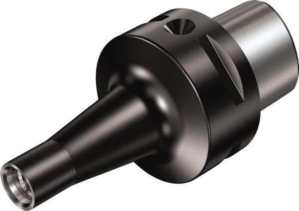 Sandvik Coromant - C4 Taper Shank 9.6mm Hole End Mill Holder/Adapter - 9.6mm Nose Diam, 55mm Projection, Through-Spindle & Through-Bore Coolant - Exact Industrial Supply