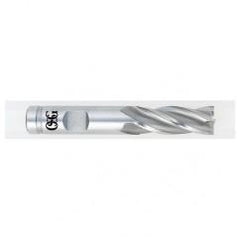 5/8 Dia. x 4-1/8 Overall Length 4-Flute Square End HSS-CO SE End Mill-Round Shank-Center Cutting-Uncoated - Industrial Tool & Supply