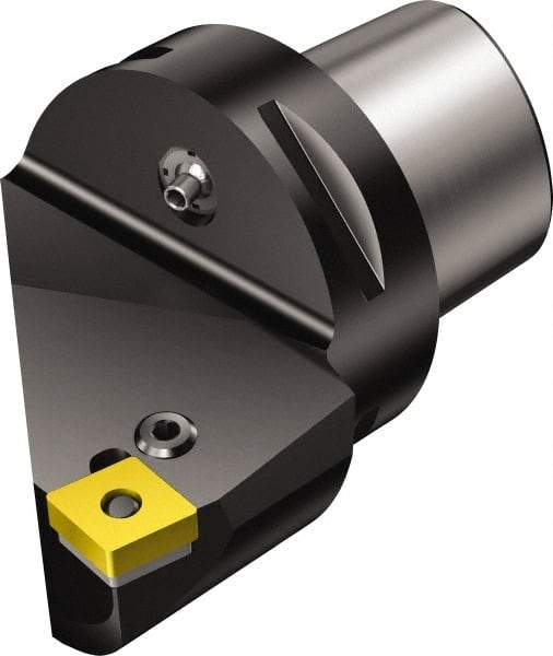 Sandvik Coromant - Left Hand Cut, Size C5, CNMG 12 04 08 & CNMG 432 Insert Compatiblity, External Modular Turning & Profiling Cutting Unit Head - 27mm Ctr to Cutting Edge, 60mm Head Length, Through Coolant, Series T-Max P - Industrial Tool & Supply