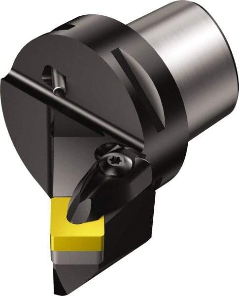 Sandvik Coromant - Left Hand Cut, Size C6, SNMG 12 04 08 & SNMG 432 Insert Compatiblity, External Modular Turning & Profiling Cutting Unit Head - 64.32mm Head Length, Through Coolant, Series T-Max P - Industrial Tool & Supply