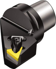 Sandvik Coromant - Left Hand Cut, Size C4, TNMG 332 Insert Compatiblity, Modular Turning & Profiling Cutting Unit Head - 27mm Ctr to Cutting Edge, 50mm Head Length, Through Coolant, Series T-Max P - Industrial Tool & Supply