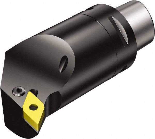 Sandvik Coromant - Right Hand Cut, Size C6, DNMG 442 Insert Compatiblity, Modular Turning & Profiling Cutting Unit Head - 22mm Ctr to Cutting Edge, 110mm Head Length, Through Coolant, Series T-Max P - Industrial Tool & Supply