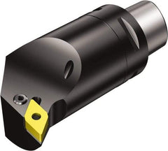 Sandvik Coromant - Right Hand Cut, Size C6, DNMG 442 Insert Compatiblity, Modular Turning & Profiling Cutting Unit Head - 22mm Ctr to Cutting Edge, 110mm Head Length, Through Coolant, Series T-Max P - Industrial Tool & Supply