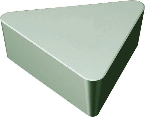 Sandvik Coromant - TPGN323 Grade 670 Ceramic Turning Insert - Uncoated, 60° Triangle, 3/8" Inscr Circle, 1/8" Thick, 3/64" Corner Radius - Industrial Tool & Supply