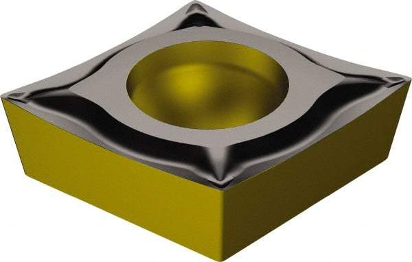 Sandvik Coromant - TNMG332 SF Grade 1105 Carbide Turning Insert - TiAlN2 Finish, 60° Triangle, 3/8" Inscr Circle, 3/16" Thick, 1/32" Corner Radius - Industrial Tool & Supply