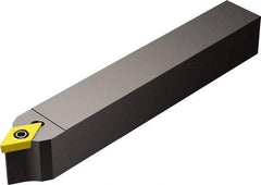 Sandvik Coromant - SDPC, Neutral Cut, 27.50° Lead Angle, 1" Shank Height x 1" Shank Width, Neutral Rake Indexable Turning Toolholder - 5" OAL, DCMT 11 T3 08 Insert Compatibility, Series CoroTurn 107 - Industrial Tool & Supply