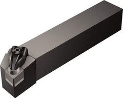 Sandvik Coromant - CCLNR/L, Right Hand Cut, -5° Lead Angle, 32mm Shank Height x 25mm Shank Width, Negative Rake Indexable Turning Toolholder - 170mm OAL, CNGN 12 07 08, CNG 452 Insert Compatibility, Series T-Max - Industrial Tool & Supply