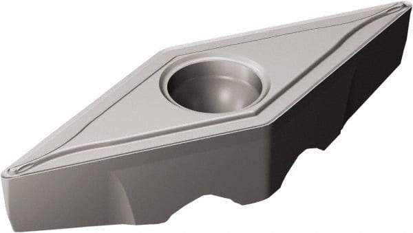 Sandvik Coromant - TRVB1304 F Grade H13A Carbide Turning Insert - Uncoated, 35° Triangle, 13mm Inscr Circle, 3/16" Thick, 1/64" Corner Radius - Industrial Tool & Supply