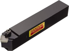 Sandvik Coromant - CSDP, Neutral Cut, 45° Lead Angle, 20mm Shank Height x 20mm Shank Width, Positive Rake Indexable Turning Toolholder - 125mm OAL, SPUN 12 03 08 Insert Compatibility, Series T-Max S - Industrial Tool & Supply