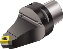 Sandvik Coromant - Neutral, C6 CCMT 432 Modular Turning and Profiling Cutting Unit Head - Screw and Clamp Holding Method, 3.937 Inch Hole Diameter, Through Coolant - Industrial Tool & Supply