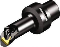 Sandvik Coromant - Right Hand Cut, Size C4, TNMG 332 Insert Compatiblity, Modular Turning & Profiling Cutting Unit Head - 17mm Ctr to Cutting Edge, 90mm Head Length, Through Coolant, Series T-Max P - Industrial Tool & Supply