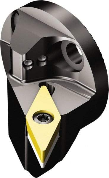 Sandvik Coromant - Left Hand Cut, Size 40, VBMT 16 04 08 & VBMT 332 Insert Compatiblity, Internal Modular Turning & Profiling Cutting Unit Head - 27mm Ctr to Cutting Edge, 34mm Head Length, Through Coolant, Series CoroTurn 107 - Industrial Tool & Supply