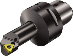 Sandvik Coromant - Insert Style Cx-R/L166.0KFZ, 60mm Head Length, Right Hand Cut, External Modular Threading Cutting Unit Head - System Size C4, 12mm Center to Cutting Edge, Series T-Max U-Lock - Industrial Tool & Supply