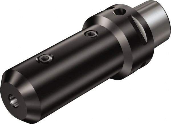 Sandvik Coromant - 16;C6 System Size, Modular Tool Holding System Adapter - 80mm Projection, 1-1/2" Body Diam, 4.6457" OAL - Exact Industrial Supply