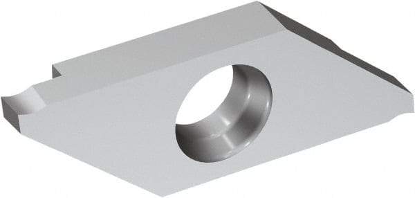 Sandvik Coromant - 3RMAGR MAG Grade H13A, 1.75mm Cutting Width Carbide Grooving Insert - 0.1457" Max Depth of Cut, Right Hand, Uncoated - Industrial Tool & Supply
