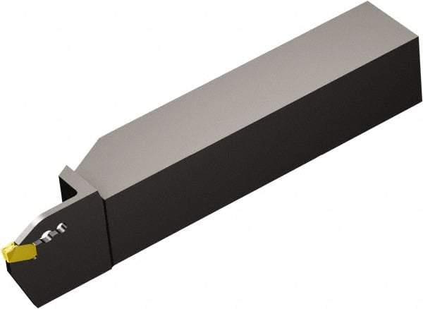 Sandvik Coromant - QD, External, Right Hand, 3/4" Max Depth of Cut, Indexable Grooving Tool Holder - QD-NE-0200-0002-CM Insert Compatibility, 1" Shank Height, 1" Shank Width, 6" OAL - Industrial Tool & Supply