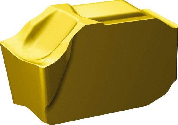 Sandvik Coromant - KQD-N SM Grade S40T, 6mm Cutting Width Carbide Grooving Insert - Neutral, TiCN/Al2O3/TiN Finish - Industrial Tool & Supply