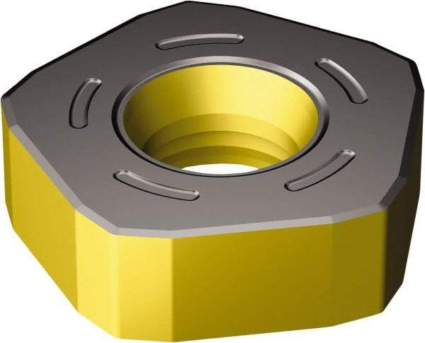 Sandvik Coromant - 357N2408 KH Grade 3330 Carbide Milling Insert - TiCN/Al2O3/TiN Finish, 7.94mm Thick, 24.4mm Inscribed Circle - Industrial Tool & Supply