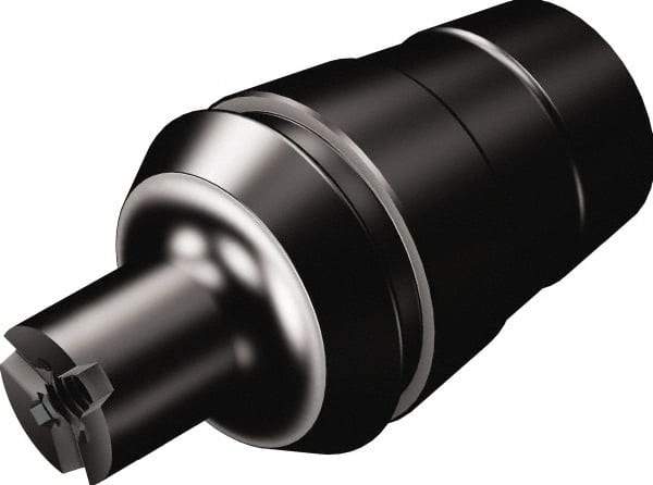 Sandvik Coromant - CoroMill 327 ER25 Collet Shank Milling Tip Insert Holder & Shank - 28.5mm Projection, 0.5512" Neck Diam, 14mm Nose Diam, 63.3mm OAL, Steel 327-ERxx Tool Holder - Industrial Tool & Supply