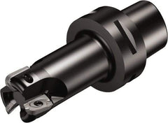 Sandvik Coromant - 3 Inserts, 44mm Cut Diam, 40mm Arbor Diam, 18mm Max Depth of Cut, Indexable Square-Shoulder Face Mill - 90mm High, R790-2205.. Insert Compatibility, Through Coolant, Series CoroMill 790 - Industrial Tool & Supply