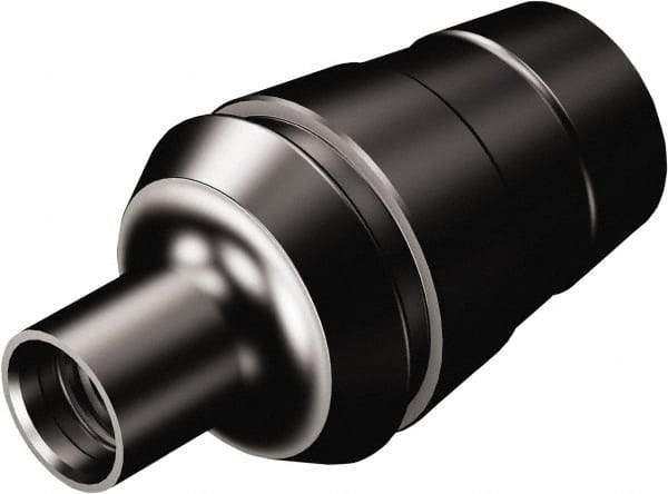 Sandvik Coromant - ER25 Taper Shank 11.6mm Hole End Mill Holder/Adapter - 11.6mm Nose Diam, 14mm Projection, Through-Spindle Coolant - Exact Industrial Supply