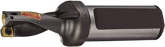 Sandvik Coromant - 50mm Max Drill Depth, 2xD, 23mm Diam, Indexable Insert Drill - 2 Inserts, 25mm Shank Diam, Flange Shank - Industrial Tool & Supply