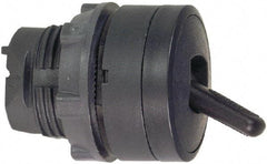 Schneider Electric - 22mm Mount Hole, 2 Position, Toggle Operated, Selector Switch Only - Black, Maintained (MA), Nonilluminated, Shock, Vibration and Water Resistant - Industrial Tool & Supply