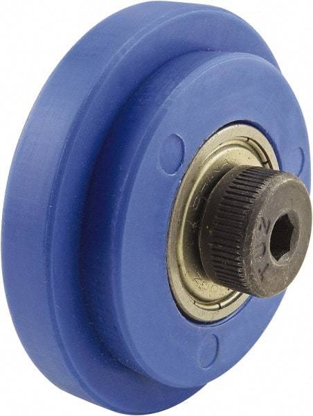 80/20 Inc. - Open Shelving Roller Wheels - Nylon, Use with 40 Series - Industrial Tool & Supply