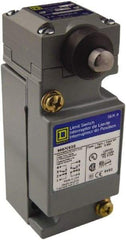 Square D - DPDT, 2NC/2NO, 600 Volt Screw Terminal, Plunger Actuator, General Purpose Limit Switch - 1, 2, 4, 6, 12, 13, 6P NEMA Rating, IP67 IPR Rating - Industrial Tool & Supply