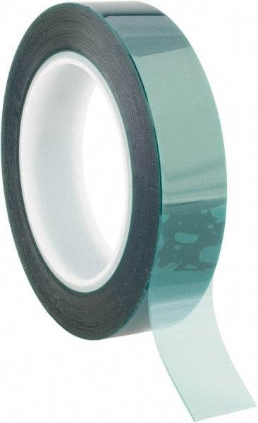 3M - 1" Wide x 72 Yd Long Green Polyester Film Masking Tape - Series 8992, 3.2 mil Thick - Industrial Tool & Supply