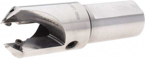 Iscar - Series ChamRing, 1.496" Overall Diam, 5.21" OAL Drilling Chamfer Ring - XCGT 09... Insert - Industrial Tool & Supply