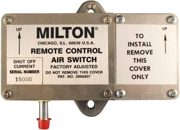 Milton - Driveway Signal Remote Control Bell/Chime Air Switch - Industrial Tool & Supply