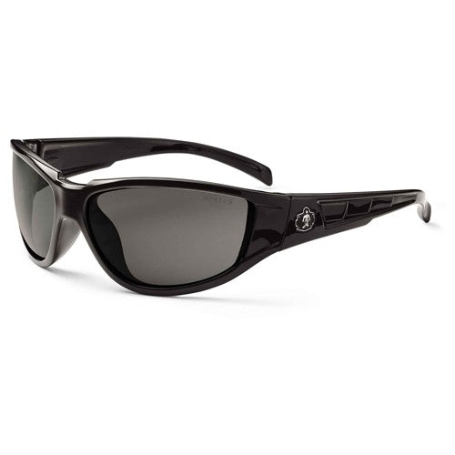 Njord Smoke Lens Black Safety Glasses - Industrial Tool & Supply