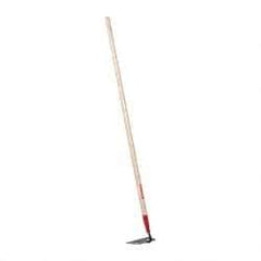 Razor-Back - 4-1/2" High x 7" Wide Square Steel Hoe - 54" Long Wood Straight Handle - Industrial Tool & Supply
