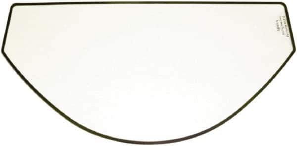 Salisbury by Honeywell - Clear Polycarbonate Anti-Fog Inner Lens - 8" High x 15" Wide x 0.2" Thick, Compatible with AS1200 - Industrial Tool & Supply