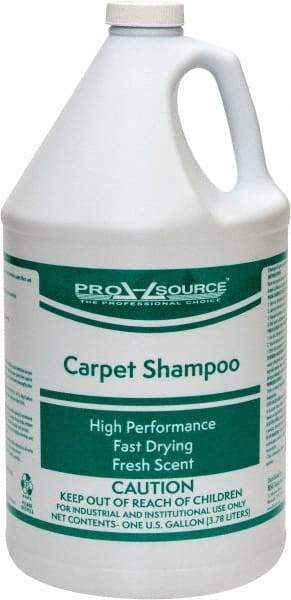 PRO-SOURCE - 1 Gal Bottle Carpet & Upholstery Cleaner - Clean/Fresh Scent, Use on Carpet Cleaning - Industrial Tool & Supply