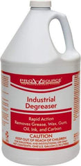 PRO-SOURCE - 1 Gal Bottle Cleaner/Degreaser - Liquid, Butyl-Based, Lemon - Industrial Tool & Supply