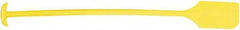Remco - Yellow Polypropylene Mixing Paddle without Holes - 52" Overall Length - Industrial Tool & Supply