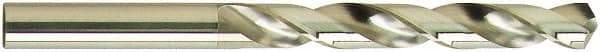 Guhring - 0.58mm 118° High Speed Steel Jobber Drill - Bright Finish, Right Hand Cut, Spiral Flute, Straight Shank, 24mm OAL, Standard Point - Industrial Tool & Supply