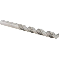 Guhring - 13/32" 118° Cobalt Jobber Drill - Bright Finish, Right Hand Cut, Spiral Flute, Straight Shank, 133mm OAL, Four Facet, Split Point - Industrial Tool & Supply