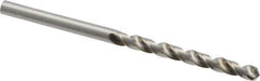 Guhring - #21 118° Cobalt Jobber Drill - Bright Finish, Right Hand Cut, Spiral Flute, Straight Shank, 75mm OAL, Four Facet, Split Point - Industrial Tool & Supply